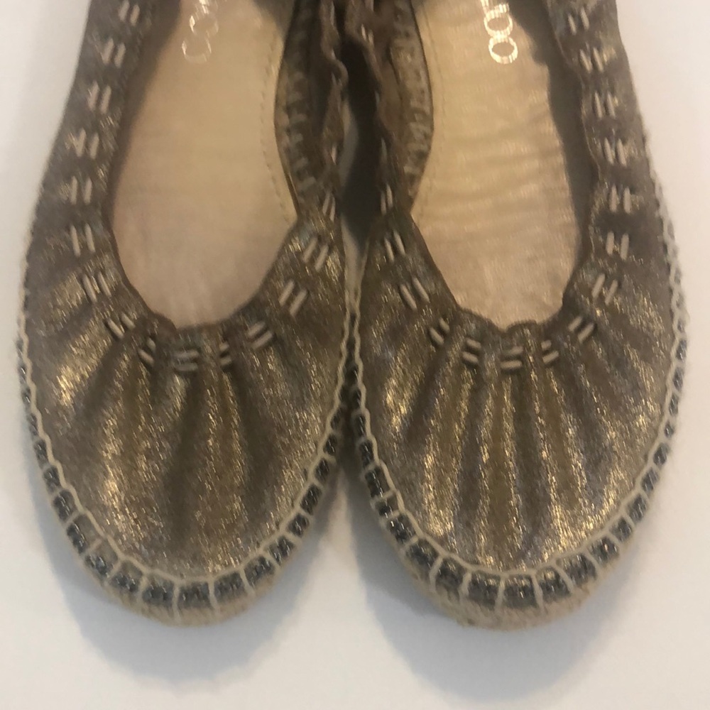 JIMMY CHOO Deena Metallic Espadrille - Picture 4 of 10